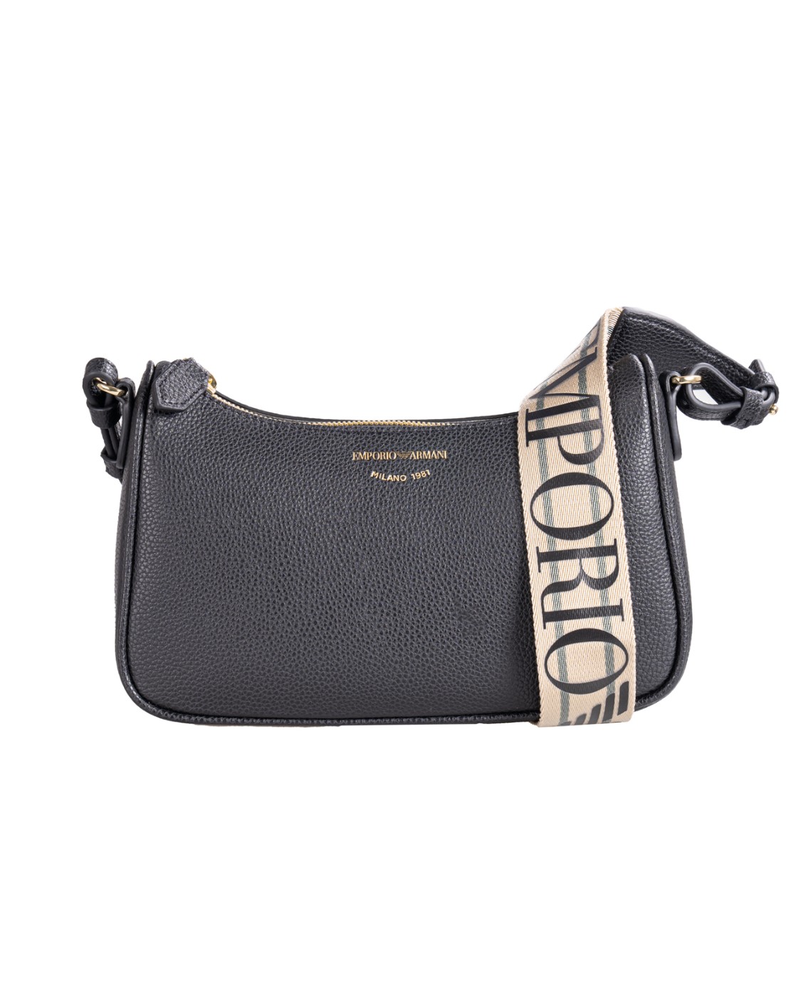 shop EMPORIO ARMANI  Borsina: Emporio Armani borsa baguette stampa cervo.
Rifinitura stampa cervo.
Tinta unita.
Logo serigrafato.
Tracolla logata.
Chiusura con zip.
Tasca interna.
Adatta per custodire: rossetto, telefono, occhiali da sole, portafoglio, portacarte.
Dimensioni: 23 x 14,5 x 6 cm.
Composizione: 100% Resina termoplastica.
Made in China.. EW000539 AF 12103-MC032 number 9714405